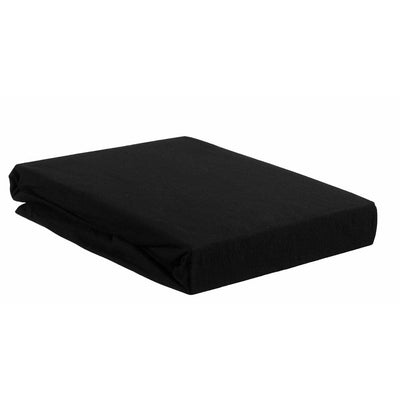 Beddinghouse Jersey Hoeslaken 180 x 200-220 cm / Zwart#kleur_zwart