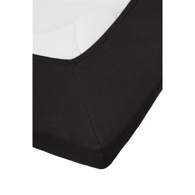 Beddinghouse Jersey Topper Hoeslaken 70-80-90 x 200-210 cm / Zwart#kleur_zwart