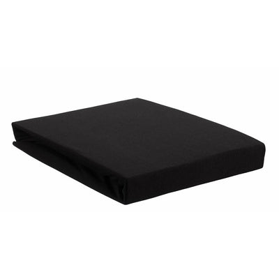 Beddinghouse Jersey Lycra Topper Hoeslaken 180-200 x 200-220 cm / Zwart#kleur_zwart